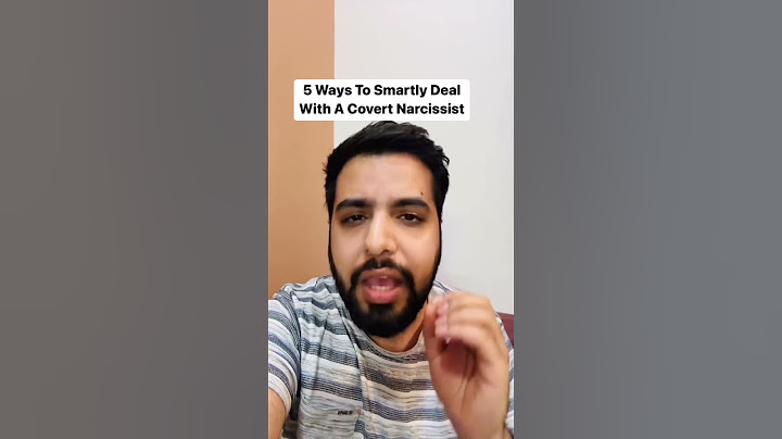 5 Ways To Smartly Deal With A Covert Narcissist #narcissist