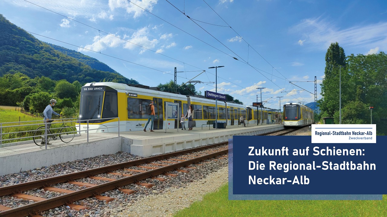 Zukunft auf Schienen: Die Regional-Stadtbahn Neckar-Alb