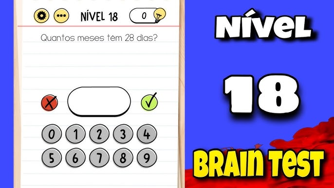 BRAIN TEST NÍVEL 17 EM PORTUGUÊS 