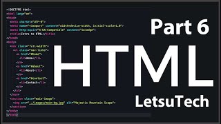HTML Lesson 6 ul, li, and ol | Letsutech