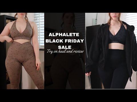 ALPHALETE BLACK FRIDAY SALE | New Surface Power and Alphalux | Try on haul and review | Lois fit