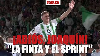 Una despedida a la altura de Joaquín, el eterno capitán del Betis: 'Esto ha sido demasiado' I MARCA