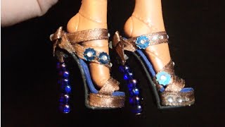 Handmade shoes for Monster High - Robecca Steam /Обувь своими руками