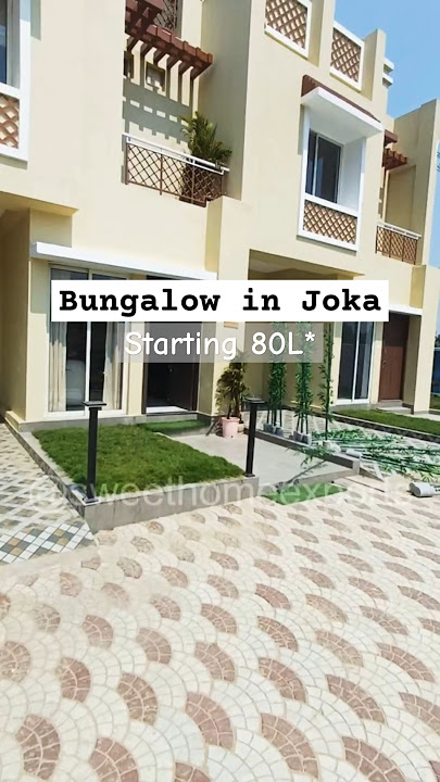 3BHK BUNGALOW IN JOKA KOLKATA #BUNGALOW #VILLA