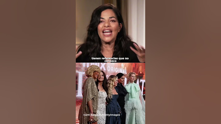 Sarita Choudhury habla de lo emocionante que ha sido trabajar con Sarah Jessica Parker