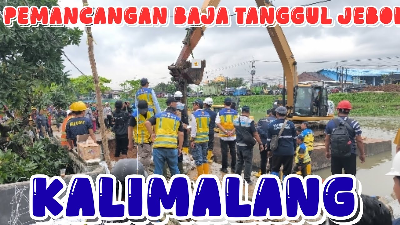 GERAK CEPAT !! 3 BEKO DITURUNKAN ATASI TANGGUL JEBOL KALIMALANG