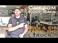 Custom Roof Rack MAN 8.136. Overland Truck Custom Roof Rack build. [S1 - Eps. 9]