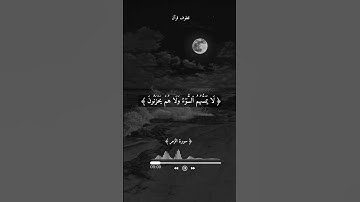 «وينجي الله الذين اتقوا بمفازتهم لا يمسهم السوء ولا هم يحزنون» #quran #قرآن #تلاوة_خاشعة