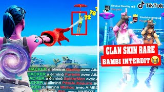 Ils se moquent de MOI car j'ai un Skin BAMBI, et j'ai montré mes SKINS ultra RARE Sur Fortnite...