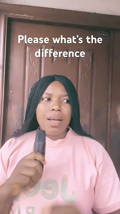 What’s the difference please #greenscreen #duet #music #singing #oma #viralshort