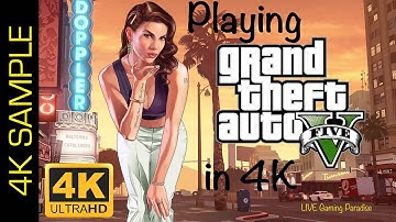 GTA V 4K 2160p UltraHD 60fps GTX1070
