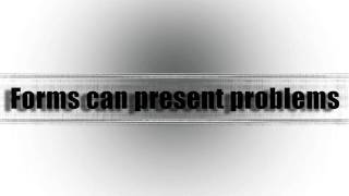 Web Accessibility - Tables and Forms