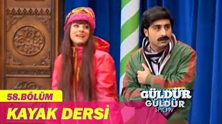 Güldür Güldür Show 58.Bölüm - Kayak Dersi