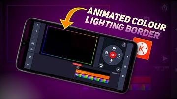 How to make Modern Animated lighting Border Effect in Kinemster! 🔥Mukesh chandel