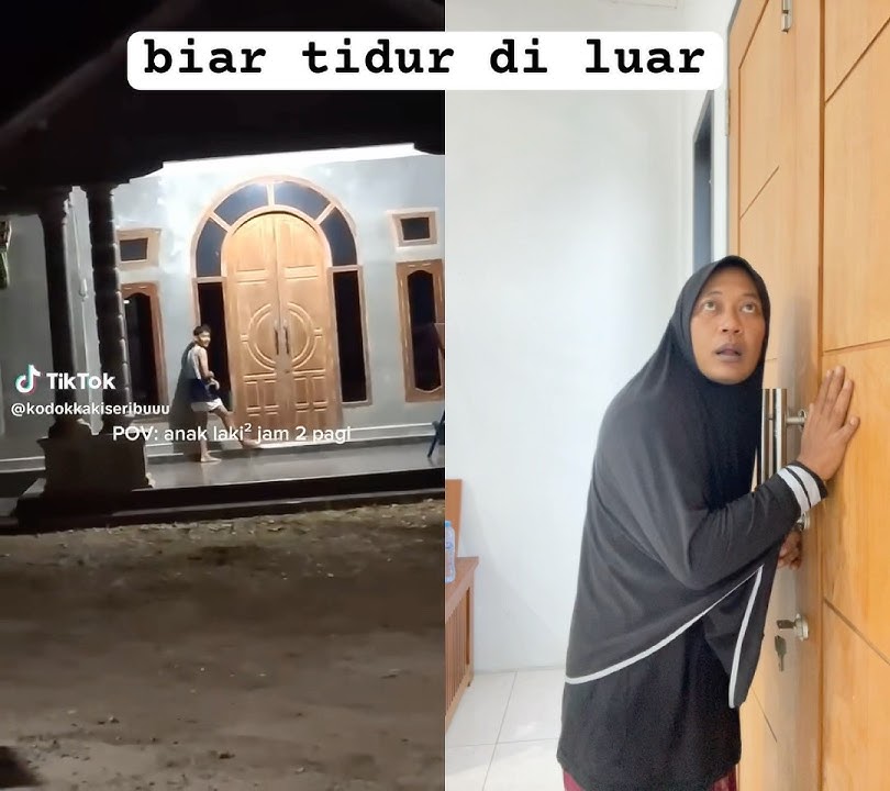 akibat sering nongkrong #trandingshorts #funny #ngkak #lucu #duet