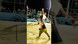 Impossible jump shot game winner #basketball #streetball #shorts