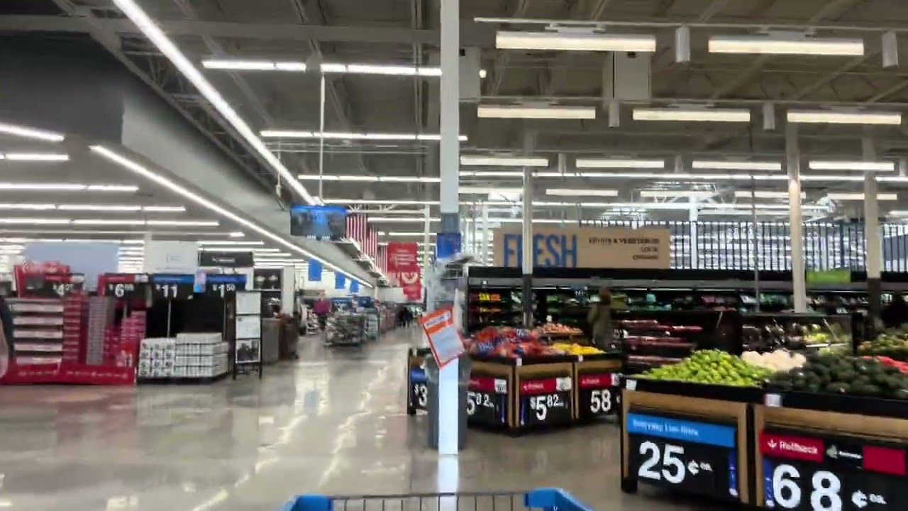At Walmart picking up outdoor cat food- what is new, I’m here all the time 