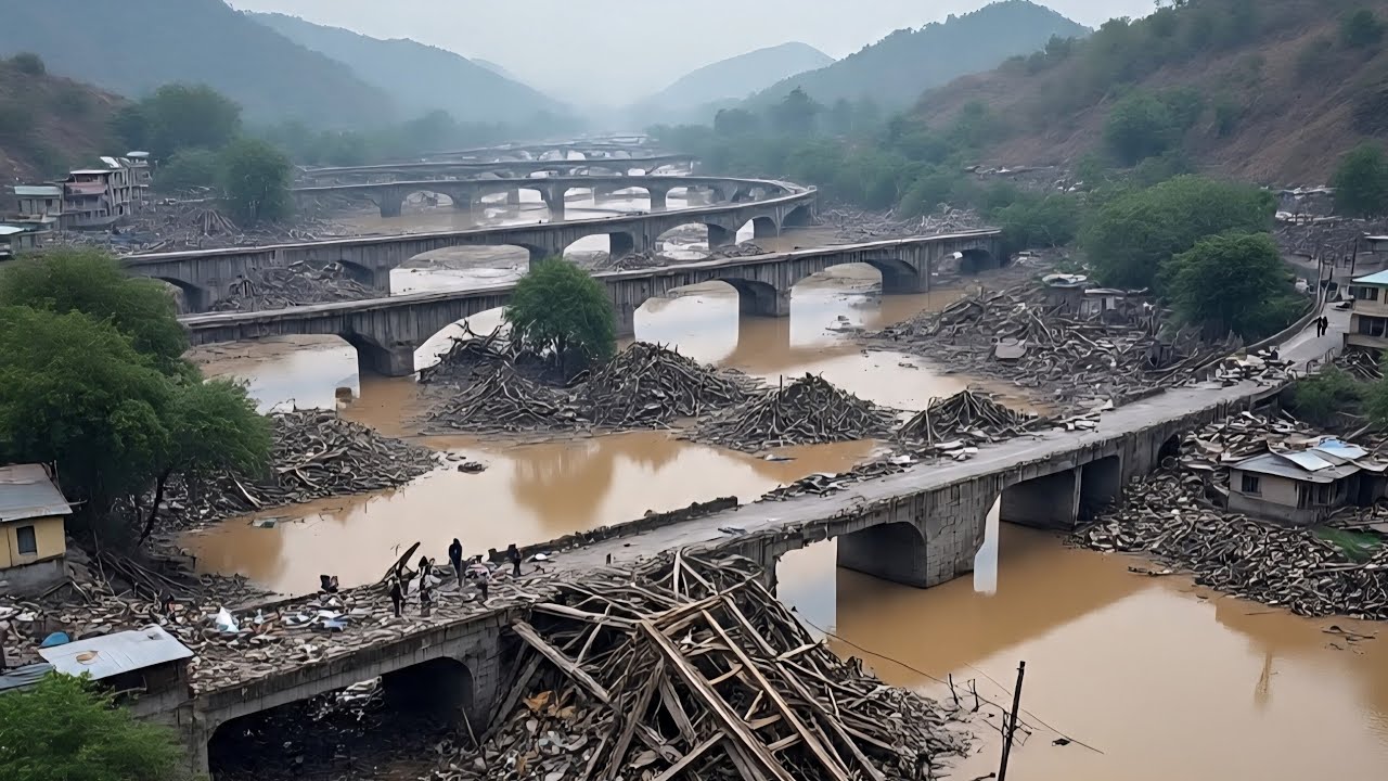 🚨 Flood in Kashmir 2025 | Jhelum & Chenab Cross Danger Mark | Latest Update & Rescue Operations