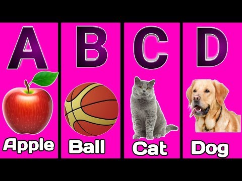 A For Apple B For Ball C For Cat Abc Song Abcd Alphabet By