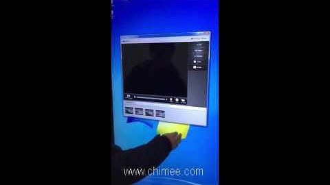 Chimee Tech - 55 inch Floor Standing Touch All in One Computer/Touch Kiosk