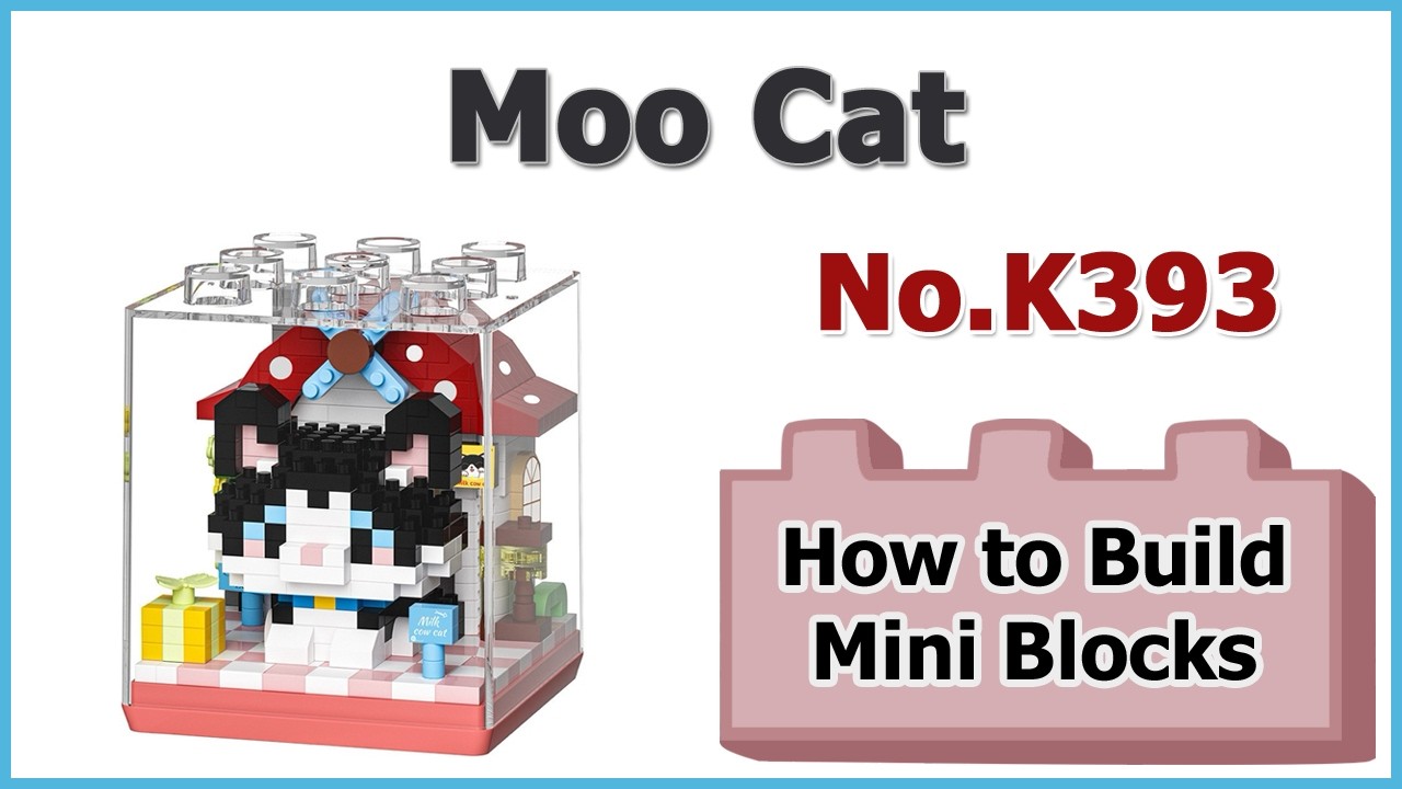 How to Build Moo Cat Blocks - Mekansm Sweetheart House K393