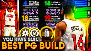BEST PG BUILD IN NBA 2K21 NEXT-GEN! BEST 2-WAY SCORING MACHINE! 50 BADGES! 90 BADGES AT LEGEND!
