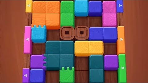 Wood Away Block Jam Level 108 Game Walkthrough Solution
