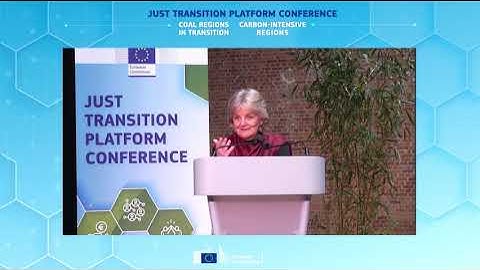 Just Transition Platform Conference, April 2024 – Opening session