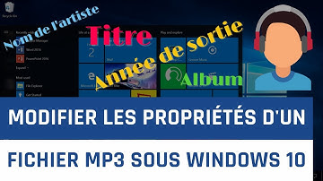 Comment ajouter/modifier les propriétés, nom de l