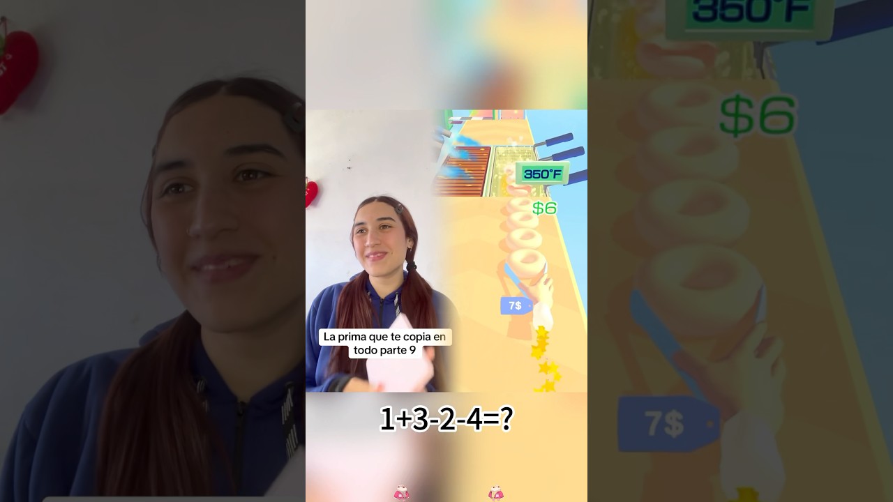 La prima que te copia en todo parte 9