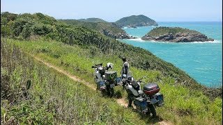 Caminhos da América 3  Beira do mar  Toda costa do Brasil de moto