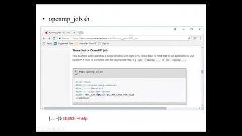 Using Computational Chemistry software effectively on Graham