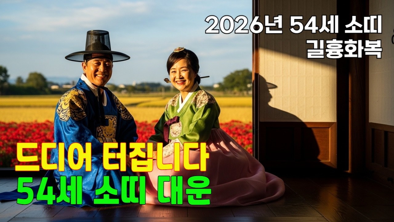 2026년 54세 계축생 소띠 운세 드디어 겨울 땅이 녹고 황금기가 열립니다 ㅣ 1973년생 운세 ㅣ 띠별운세
