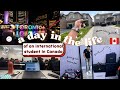 A day in the life of an international student in canada  lambton college hanging in toronto study