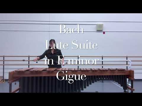 Bach-Lute Suite in E minor, Gigue