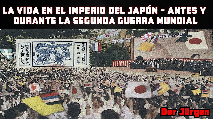 ¿Cómo era la vida en Japón durante la Segunda Guerra Mundial?