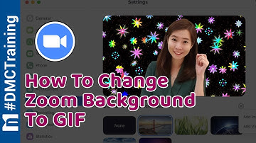 How To Change Zoom Background To GIF | Hide A Messy Room | Zoom Tutorial