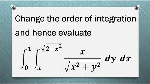 MA25C01-Applied Calculus | MA3151 | Double Integration | Change the order of integration in Tamil