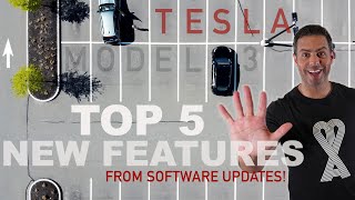 Tesla Model 3: Top 5 New Features from Software Updates, 1 Year Later! |~ IT'S CRAZY AMAZING! ~|