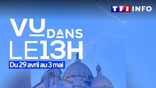 Des coulées de boue meurtrières, Paris frappée par la foudre... VU dans LE 13H !