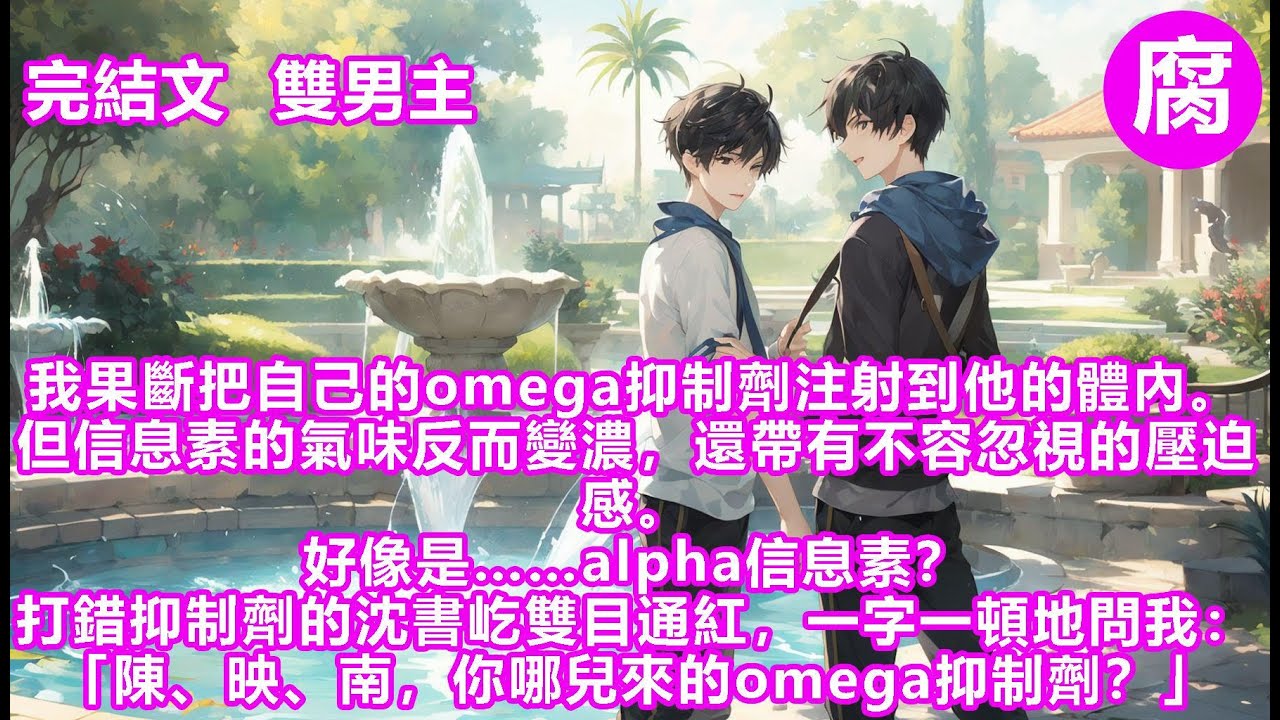 【完結】#abo Beta好友突然變得好聞，還躲到了洗手間。裝B多年，這情況我熟。我果斷把自己的omega抑制劑注射到他體內。但信息素的氣味反而變濃，還帶有不容忽視的壓迫感。好像是…alpha信息素？