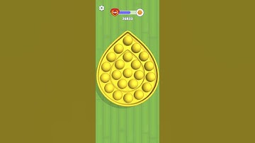 Pop it Fidget 3D Gameplay, Very relaxing and Satisfying all levels Gameplay Walkthrough Android IOS