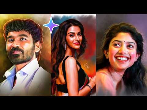 Digital Oil Painting in 1 Minute Using Gemini AI