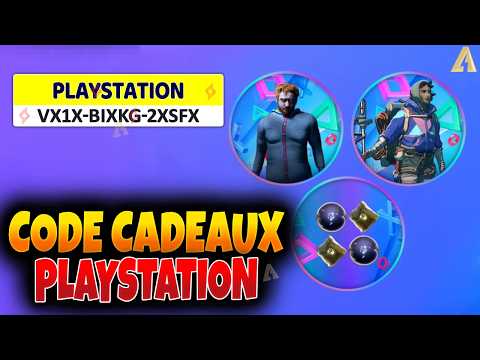 NEW 1 CODE 5 Cadeaux PLAYSTATION Pour Tous