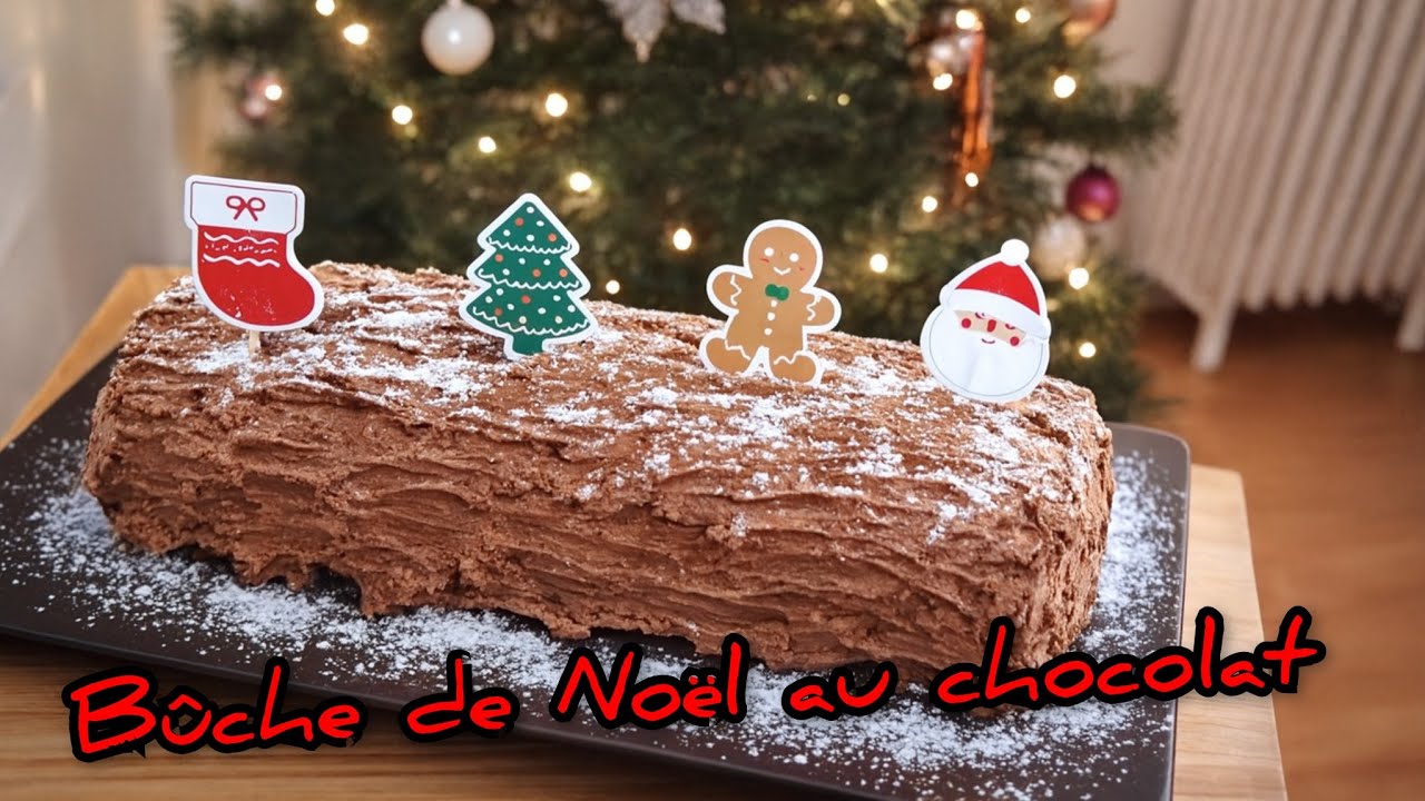 Comment faire une bûche de Noël au chocolat
