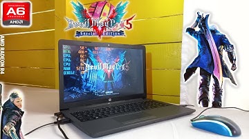 Devil May Cry 5 (AMD A6, Radeon R4 Graphics) Low End Laptop (512MB)
