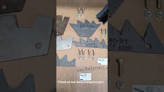 Manure Spreader Hammers | New Holland H&amp;S Knight Meyers Artex JBS New Idea Replacement Parts