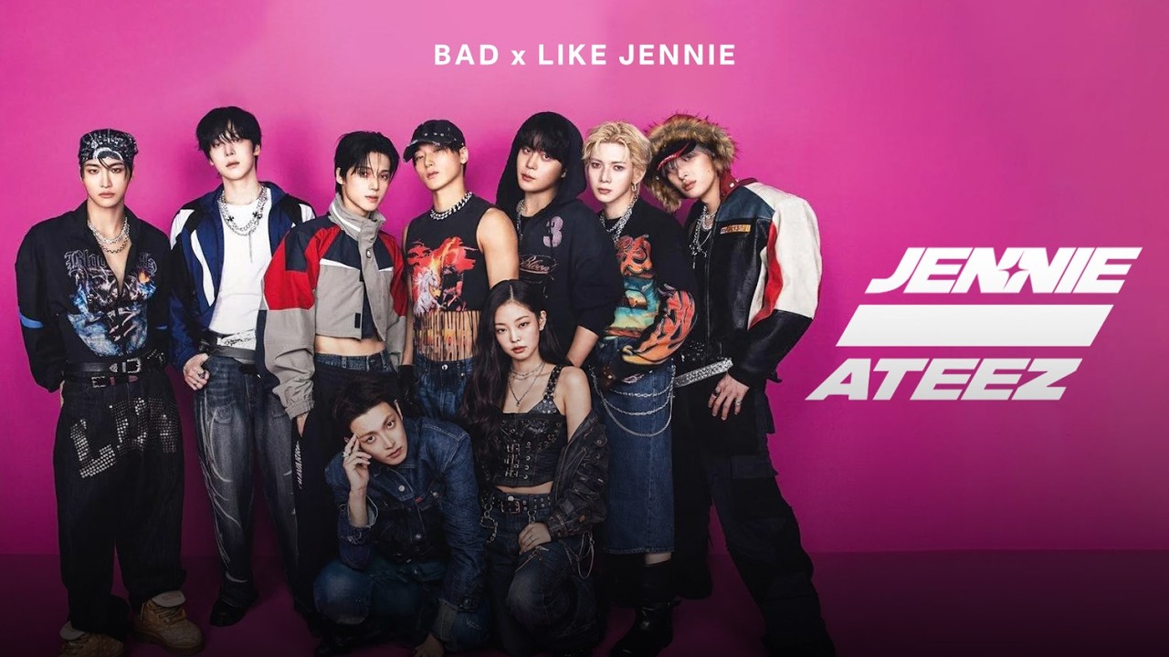 ATEEZ Ft. JENNIE - 'BAD' X like JENNIE [JYTS Mashup]