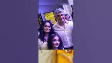 Star Ajith Kumar with her Wife Shalini Kumar 💖 Respected Jodi South Indian Cinema #ajithkumar