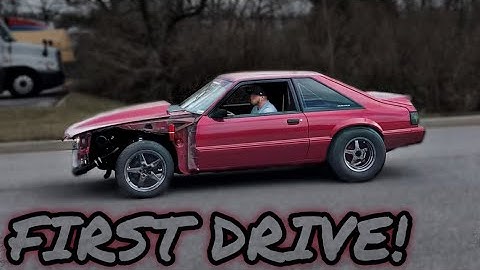 Turbo 4.8 Mustang First Test Drive!